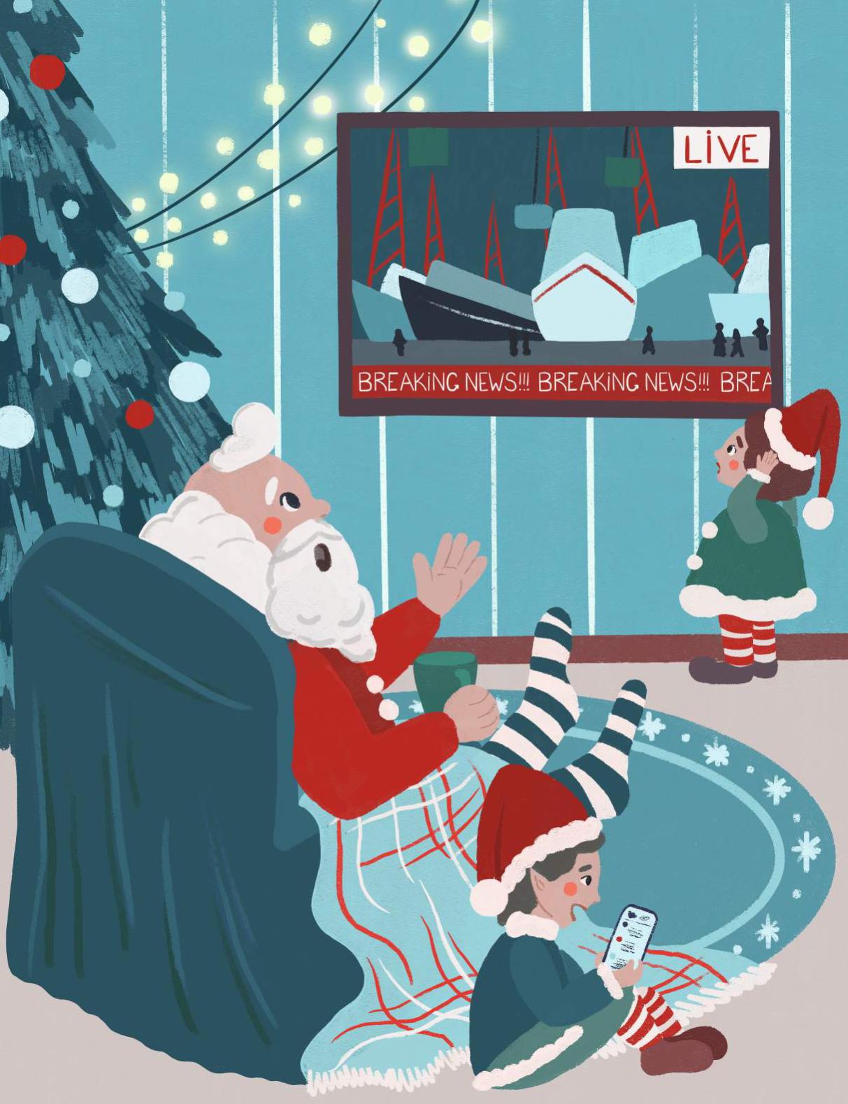 'Twas the Month Before Christmas interior preview